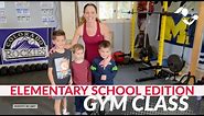 12 Minute Kids Gym Class Workout: Elementary School Edition