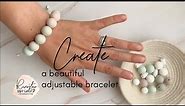 How To: Craft an Adjustable Silicone Beaded Bracelet