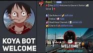 How to Setup Welcome Image Discord | Animated Emoji | Koya Bot | Techie Gaurav