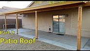 DIY Patio Part2 - Framing Roof