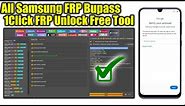 Samsung FRP Bypass/Unlock 2023 With FRP Tool | All Samsung Google Account Remove Android 12/13
