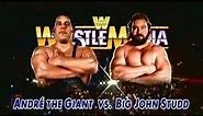 WWF Wrestlemania 1 1985- Big John Studd vs Andre the Giant