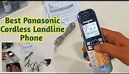 ☎️Panasonic Cordless Phone Unboxing & Review | Panasonic KX-TG6811FXB Cordless Landline Phone india