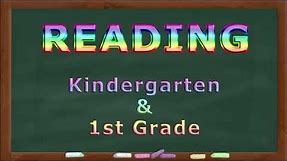 Reading Practice for Kindergarten and First Grade 1
