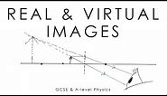 Real and Virtual Images - GCSE & A-level Physics (old version)
