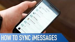 How to sync iMessages across devices
