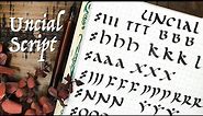 Uncial Calligraphy (medieval script tutorial + history)