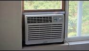Installing an air conditioner in a sliding window