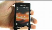 Sony Ericsson W8 User interface demo