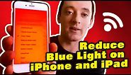 Want to Reduce Blue Light on iPhone and iPad? Learn How to Turn Your iPhone Screen Red!