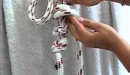 How to tie a leadrope to a rope halter for leading and riding.