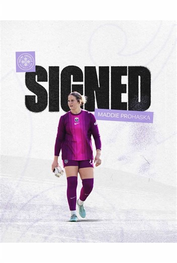 Closer to home & ready to work 💪 Welcome to the 502, Maddie Prohaska! 💜 #MaddieProhaska #RacingLou @NWSL #NewSigning #AuburnTigers