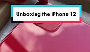 Unboxing the iPhone 12 in red ❤️ As low as RM1,699 at CompAsia ✨ #compasia #compasiamy #iphone12 #apple #shopcompasia #unboxing #unboxingvideo #wesanderson #wesandersontrend