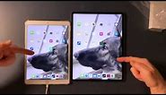 iPad Pro 12.9 vs 10.5 size comparison