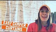 Easy Pop Up Camper Curtains , Part 2: Shiplap. Amazon Fail Update