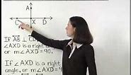 Definition of Perpendicular Lines - MathHelp.com - Math Help