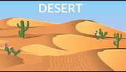 Desert - video for kids
