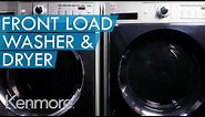 Innovative Front Load Steam Washer and Dryer