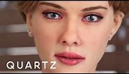 An "anatomically correct" Scarlett Johansson robot