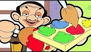 Painting Bean | Funny Clips | Cartoon World
