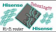 UNBOXING HISENSE || h218 Mi-Fi router