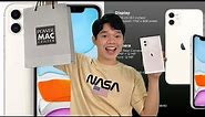 iPhone 11 White 128gb Unboxing in 2023 + camera test & new case (power mac) 📲 | LA Rabino