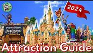 Shanghai Disneyland ATTRACTION GUIDE - 2024 - All Rides & Shows