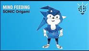 Origami Sonic | Paper Craft Sonic the Hedgehog | How to Make an Origami Sonic the Hedgehog