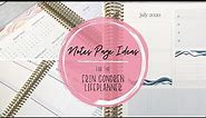 NOTES PAGE IDEAS FOR ERIN CONDREN LIFEPLANNER | Year at a Glance, 12 Boxes, Dashboard, Blank Notes