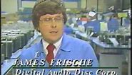 1985 News Story on Debut of the Compact Disc (CD)