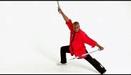 How to Use the Double Broadsword | Shaolin Kung Fu