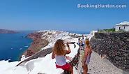 Oia, Santorini Walking Tour (4k Ultra HD 60fps) – With Captions