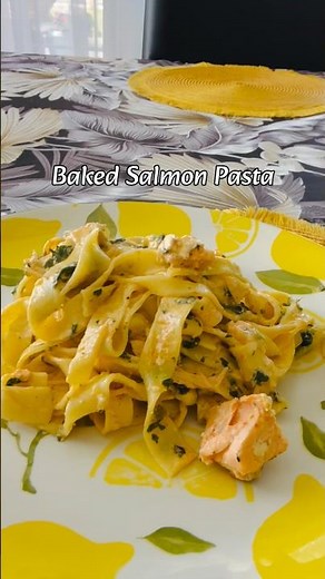 Salmon Pasta Bake with Cream Cheese