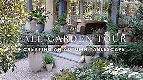 How I’m Decorating My Outdoor Spaces For Fall | Fall Tablescape, Patio Decorating + Garden Tour