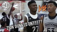 Kyree Walker VS Zion Williamson Both GO OFF! Battle of #1 Players in the Country! Adidas Nations