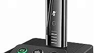 Yealink WH63 Wireless DECT Headset, Single Ear (Mono) Office Headset with Noise Canceling Mic, Connect to VoIP Desk Phone, Computer, Work with Zoom, RingCentral, Avaya, and Other Leading UC Platform