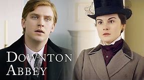Matthew Meets Mary For The First Time | Downton Abbey