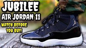 Air Jordan 11 JUBILEE ON FEET REVIEW! WATCH BEFORE You BUY! WORTH $220?
