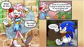 Princess Amy Rose Part 1 - Sonic Comic Dub (Sonic Boom)