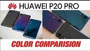Huwaei P20 Pro Color Comparison : Twilight color steals the light🔥