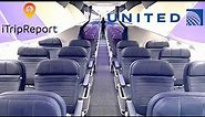NEW INTERIOR United 737 MAX 8 First Class Trip Report