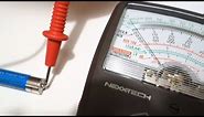 How to Test your Batteries (AA or AAA batteries) using a Multimeter - by geoffmobile