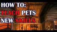 How To: Learn New Skills for Hunter Pets!