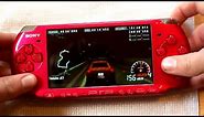 PSP 3000 Radiant Red Test