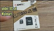 Emtec Elitegold 32Gb Micro SD Card