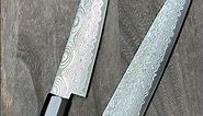Kanetsune Premium Damascus NAMISHIBUKI & MINAMO-KAZE Petty Knives