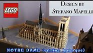 cathedrale NOTRE DAME Paris LEGO