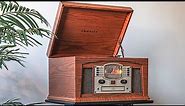 Lancaster 8-in-1 Record Player | Crosley Record Player