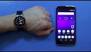 ALCATEL ONETOUCH Watch - How To Pair with Smartphone Using Bluetooth