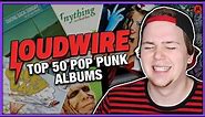 Top 50 Greatest POP PUNK Albums of ALL TIME?!
